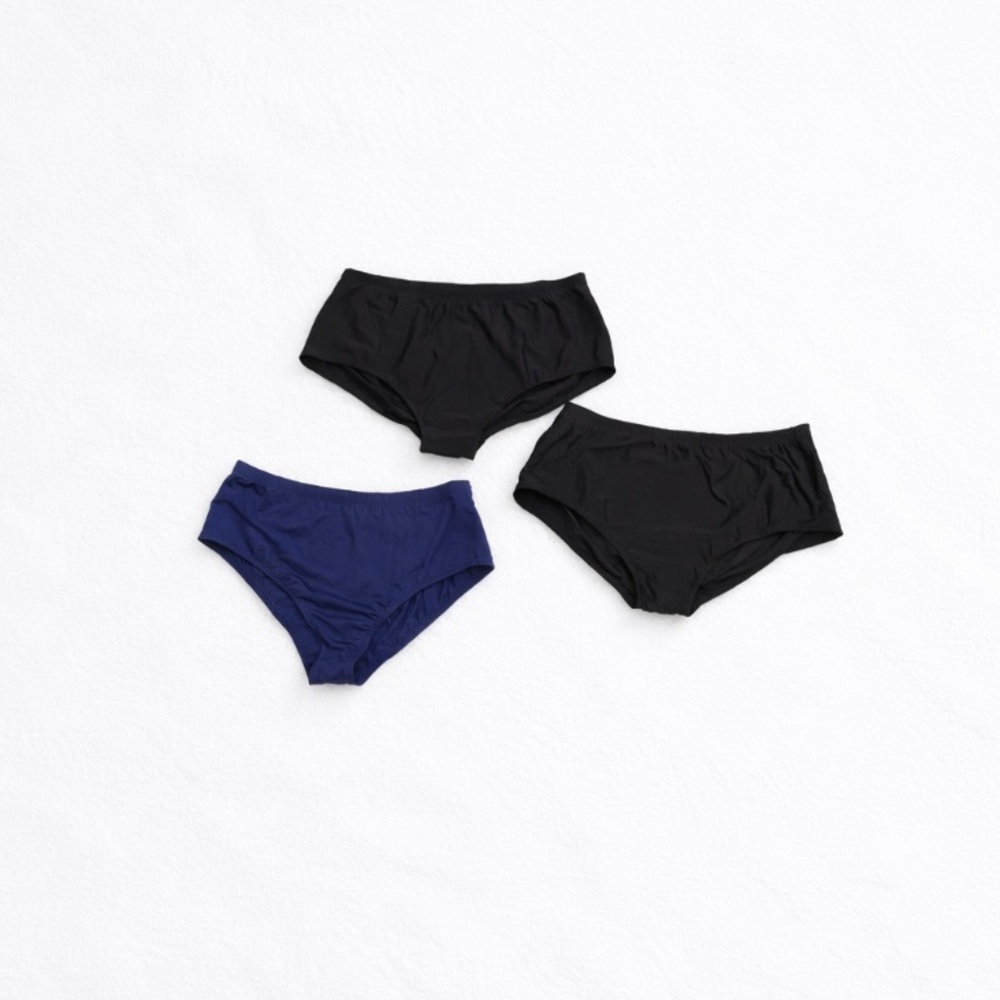 🖤5/$25 NEW 3 pc swim bikini bottoms size Large